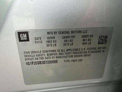 Used 2013 Chevrolet Cruze Eco image 25