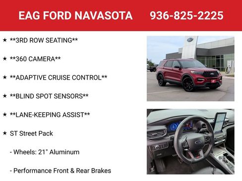 Used 2020 Ford Explorer ST w/ ST Street Pack AWD/4WD image 8