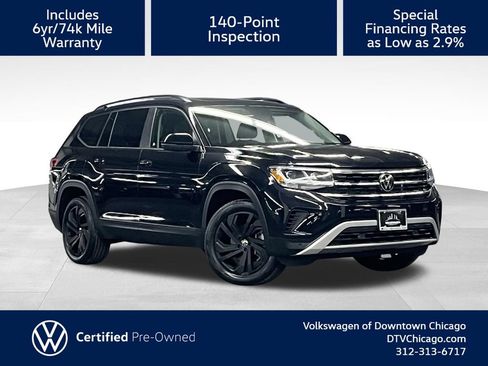 Used 2023 Volkswagen Atlas SE AWD/4WD image 1