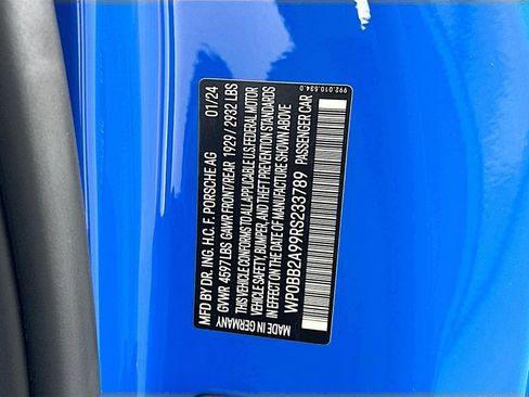 New 2024 Porsche 911 Targa 4S image 32