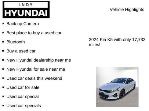Used 2024 Kia K5 GT-Line w/ GT-Line Premium Package AWD/4WD image 7