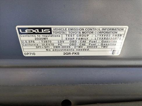 Used 2020 Lexus ES 350 w/ Premium Package image 25