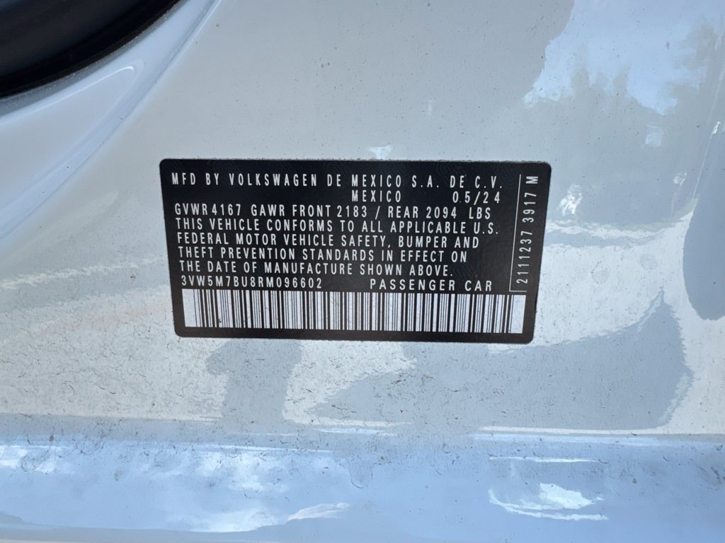 Certified 2024 Volkswagen Jetta S FWD image 14