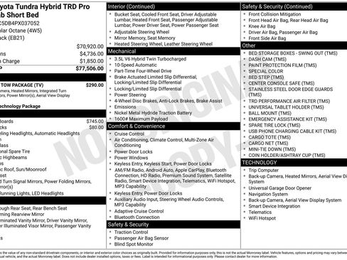 Used 2023 Toyota Tundra TRD Pro w/ TRD Pro Tow Package image 4