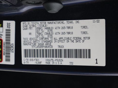 Used 2023 Toyota Tundra SR5 w/ SR5 Convenience Package image 36