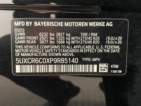 Certified 2023 BMW X5 xDrive40i w/ Premium Package image 38