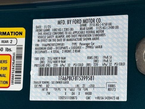 New 2026 Ford Mustang GT Premium image 28