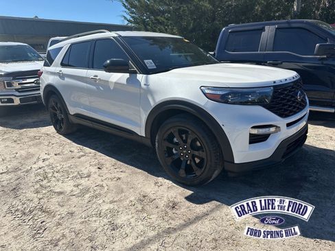Used 2022 Ford Explorer ST-Line w/ Class IV Trailer Tow Package image 1