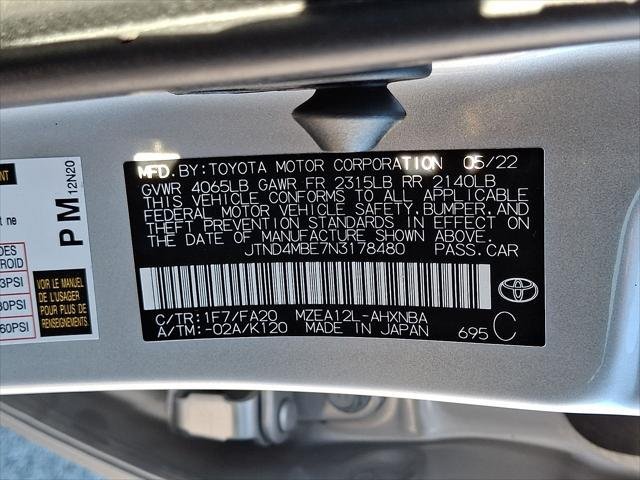 Certified 2022 Toyota Corolla SE FWD image 56