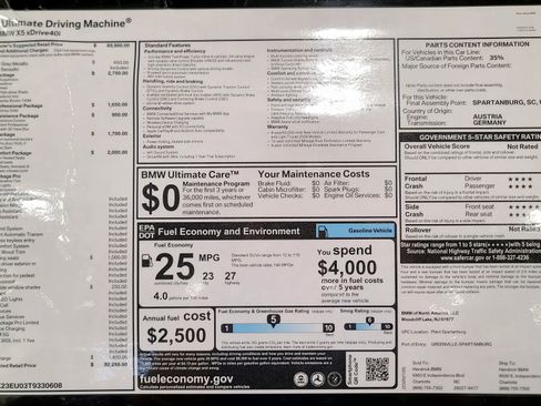 Used 2026 BMW X5 xDrive40i w/ M Sport Package image 31