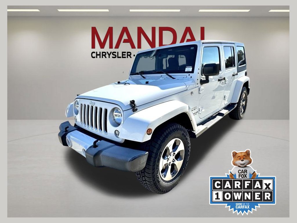 Used 2016 Jeep Wrangler Unlimited Sahara w/ Connectivity Group AWD/4WD image 1
