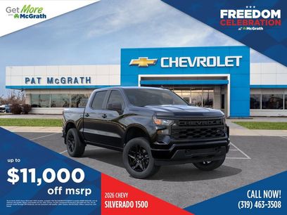 New 2026 Chevrolet Silverado 1500 Custom w/ LPO, Dark Essentials Package