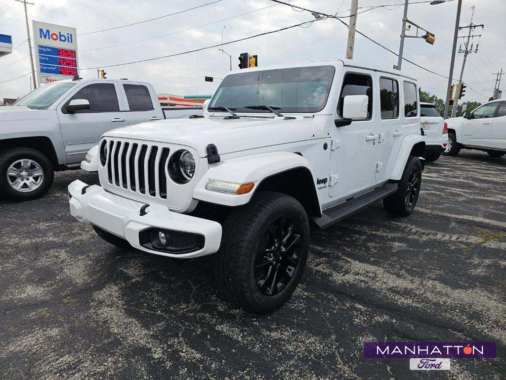 Used 2022 Jeep Wrangler Unlimited Sahara AWD/4WD image 1