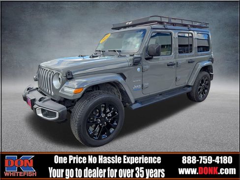 Used 2021 Jeep Wrangler Unlimited Sahara w/ Cold Weather Group AWD/4WD image 4