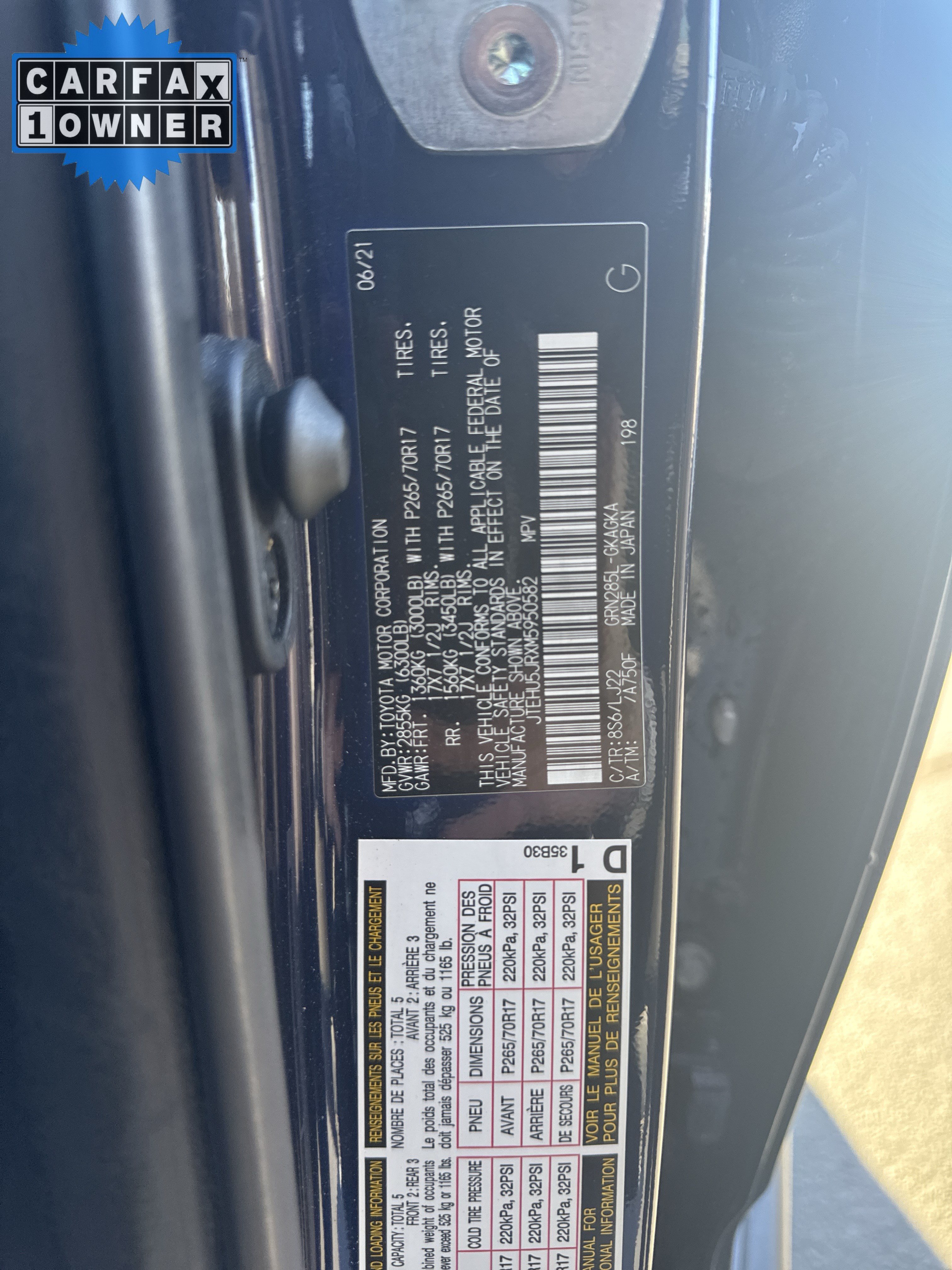 Used 2021 Toyota 4Runner Venture w/ Moonroof Package AWD/4WD image 37