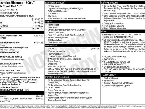 Used 2023 Chevrolet Silverado 1500 LT AWD/4WD image 36