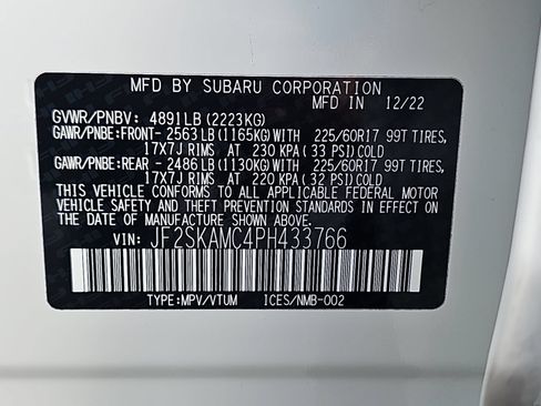 Used 2023 Subaru Forester Wilderness AWD/4WD image 39