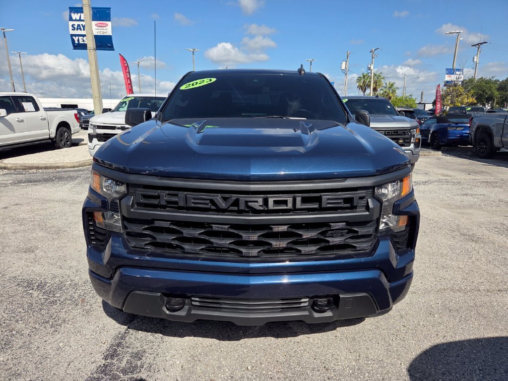 Used 2023 Chevrolet Silverado 1500 Custom w/ LPO, Dark Essentials Package RWD image 20