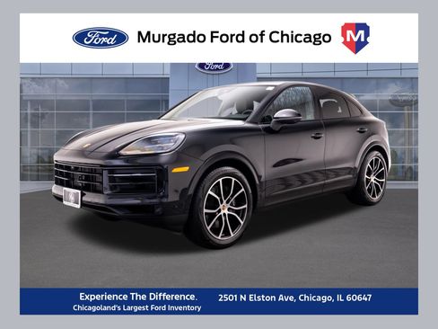 Used 2025 Porsche Cayenne Coupe AWD/4WD image 1
