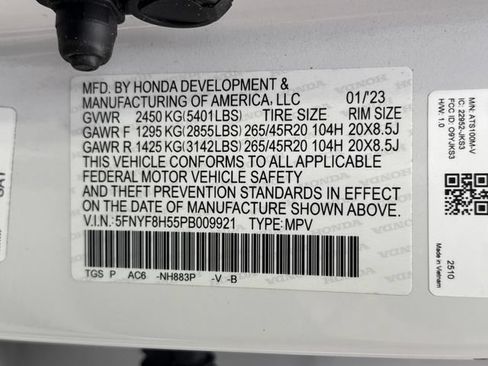 Used 2023 Honda Passport EX-L image 19