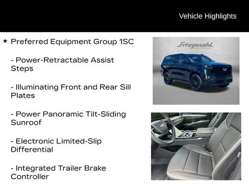 Certified 2026 Cadillac Escalade Sport w/ LPO, ONYX Package AWD/4WD image 9