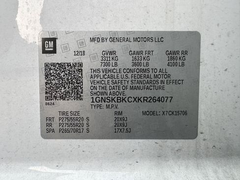 Used 2019 Chevrolet Tahoe LT AWD/4WD image 15