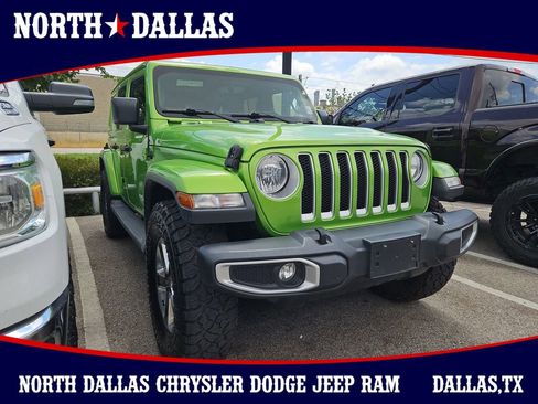 Used 2018 Jeep Wrangler Unlimited Sahara AWD/4WD image 1
