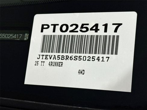 Certified 2025 Toyota 4Runner TRD Sport image 43