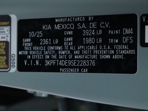 New 2025 Kia K4 LXS image 45