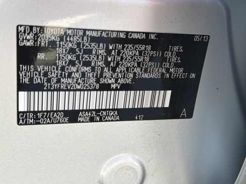 Used 2013 Toyota RAV4 Limited FWD image 25