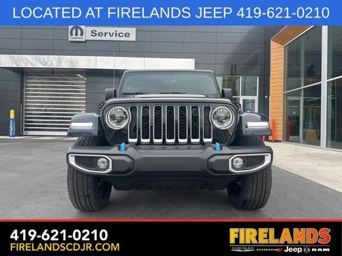 Used 2023 Jeep Wrangler Sahara 4xe w/ Cold Weather Group image 2
