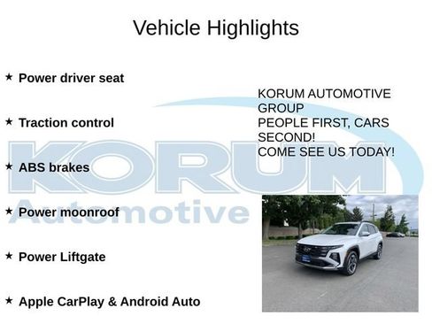 Certified 2025 Hyundai Tucson SEL AWD/4WD image 8