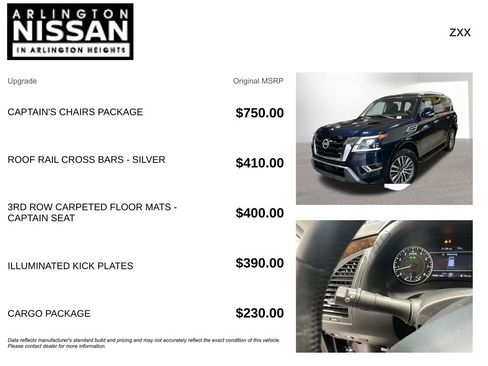 Certified 2024 Nissan Armada SL w/ Captain's Chairs Package AWD/4WD image 4
