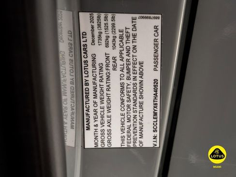 New 2026 Lotus Emira SE image 44