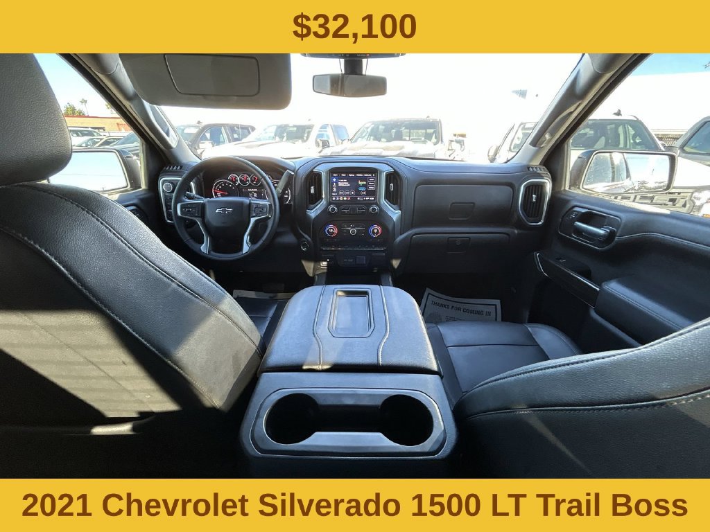 Certified 2021 Chevrolet Silverado 1500 LT Trail Boss w/ Convenience Package II AWD/4WD image 2