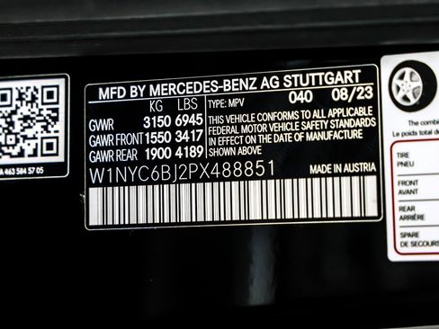 Certified 2023 Mercedes-Benz G 550 image 27