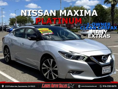 Used 2016 Nissan Maxima Platinum FWD image 1