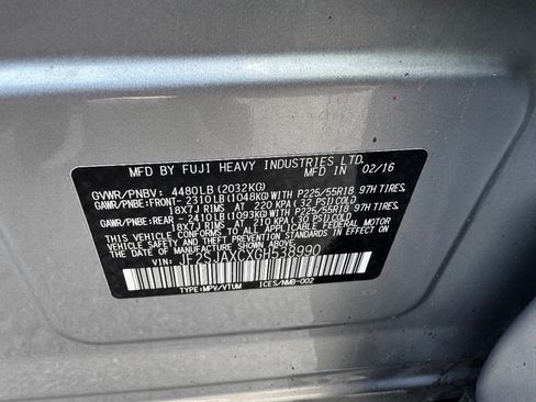 Used 2016 Subaru Forester 2.5i Touring w/ Eyesight & Navigation System AWD/4WD image 32