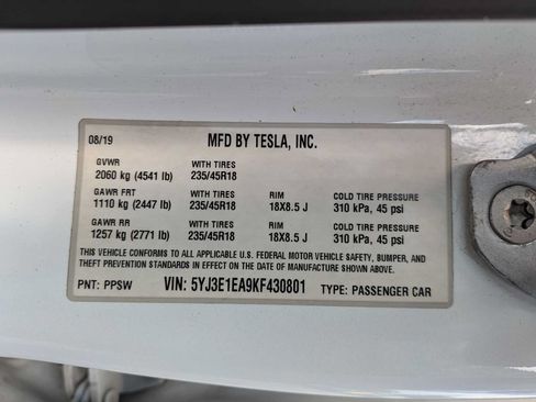 Used 2019 Tesla Model 3 Standard Range Plus RWD image 36