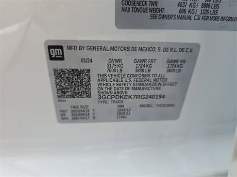 Certified 2024 Chevrolet Silverado 1500 LT image 32