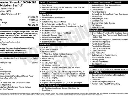 Used 2024 Chevrolet Silverado 2500 ZR2 AWD/4WD image 8