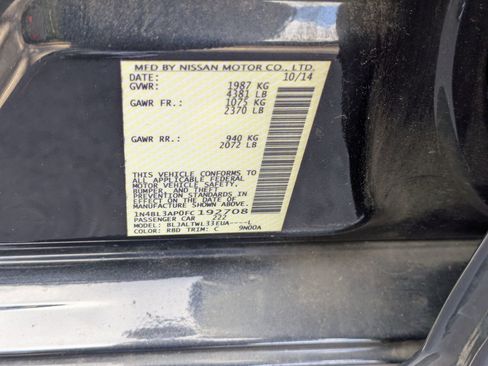 Used 2015 Nissan Altima 3.5 SL image 38