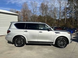 Used 2021 Nissan Armada Platinum w/ Captain's Chairs Package video 2