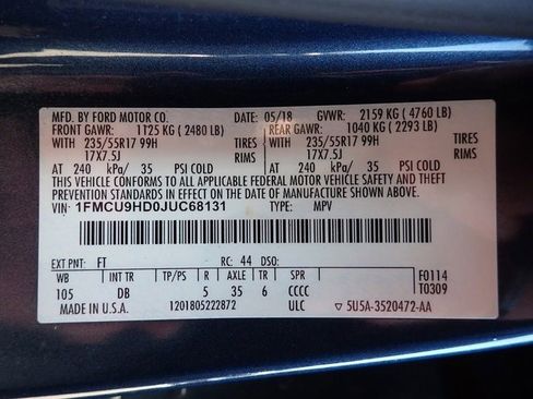 Used 2018 Ford Escape SEL image 13