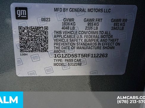 Used 2024 Chevrolet Malibu LT image 56