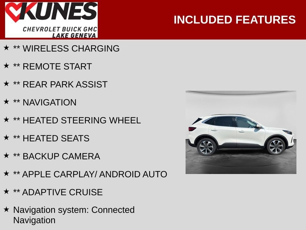 Used 2024 Ford Escape Platinum AWD/4WD image 2