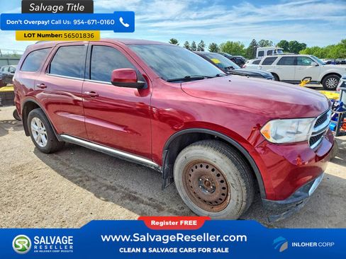 Used 2013 Dodge Durango SXT w/ Trailer Tow Group IV AWD/4WD image 5
