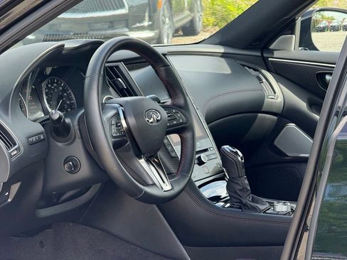 Used 2024 INFINITI Q50 Red Sport 400 w/ Black Opal Edition RWD image 41