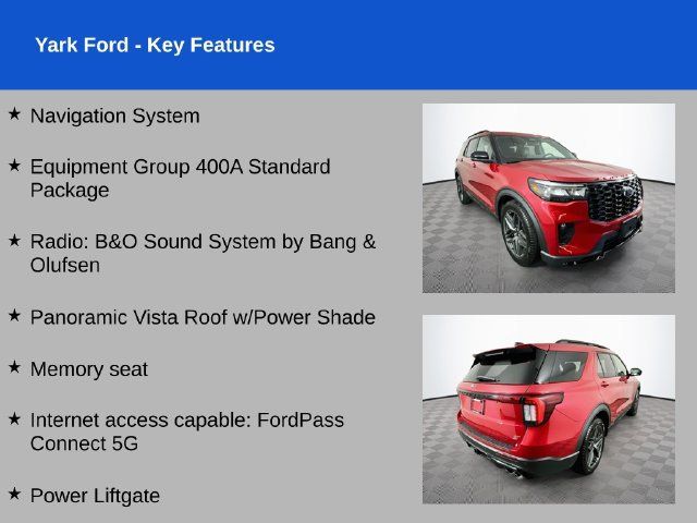 Certified 2025 Ford Explorer ST AWD/4WD image 2