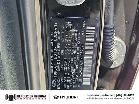Used 2023 Hyundai Kona SEL w/ Cargo Package AWD/4WD image 33